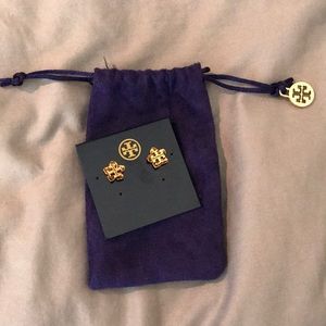 Tory Burch Cecily Flower Stud Earrings - NWOT